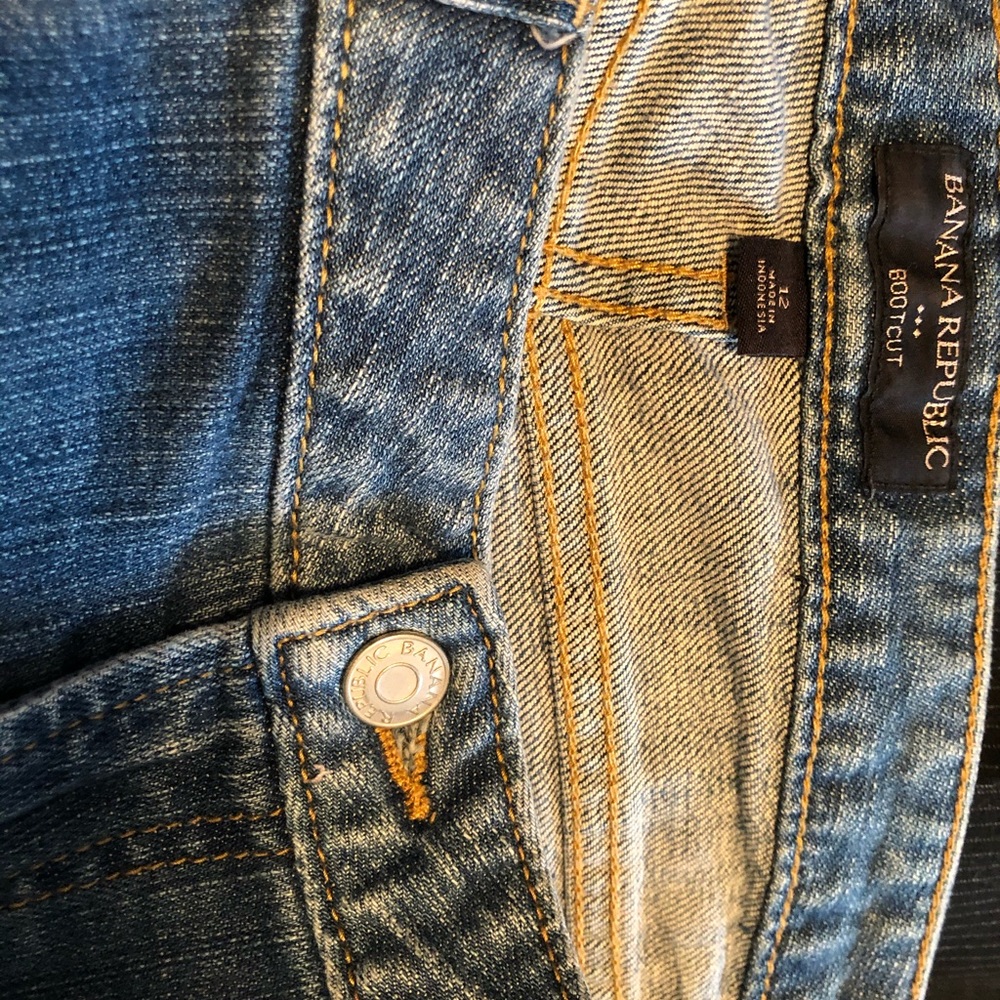 Medium wash Banana Republic jeans